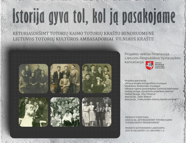 Lietuvos totorių kultūros ambasadoriai Vilniaus krašte